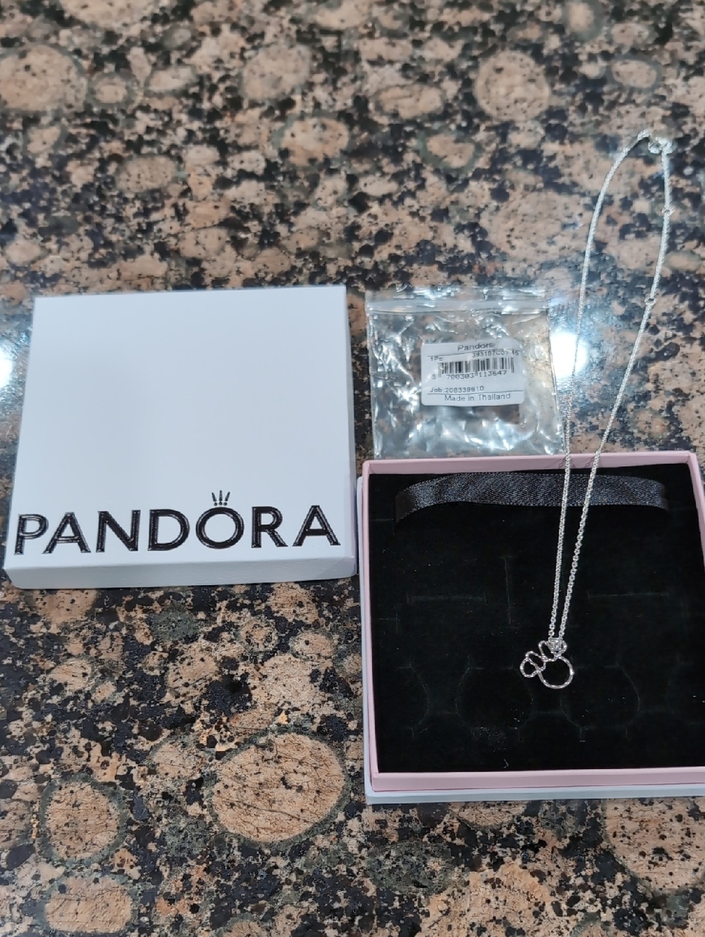 Pandora Disney Minnie Pendant Necklace